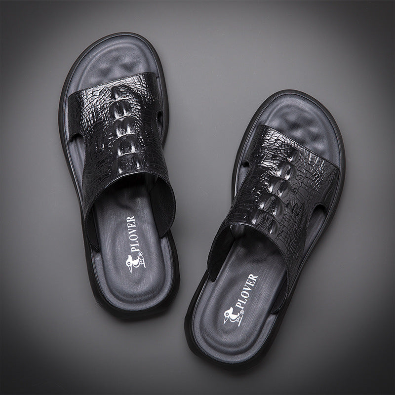 2024 NEUE LUFTPOLSTER-LEDERSANDALEN