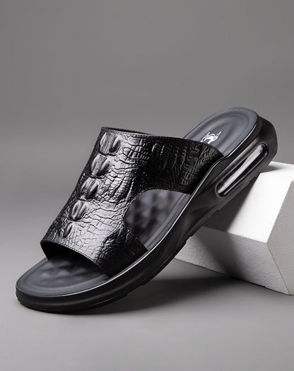 2024 NEUE LUFTPOLSTER-LEDERSANDALEN