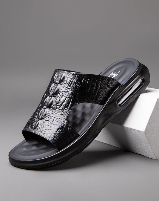 2024 NEUE LUFTPOLSTER-LEDERSANDALEN