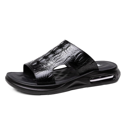 2024 NEUE LUFTPOLSTER-LEDERSANDALEN