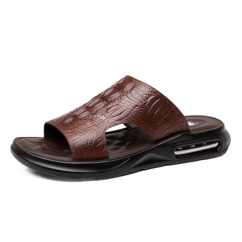 2024 NEUE LUFTPOLSTER-LEDERSANDALEN