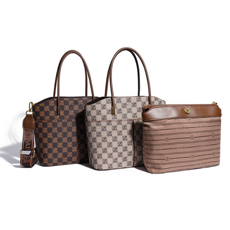 [Geschenk für Damen] Vielseitiges Set mit bedruckten Umhängetaschen